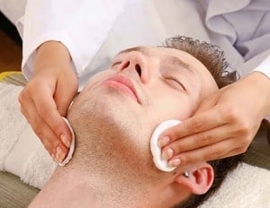 Men's facial